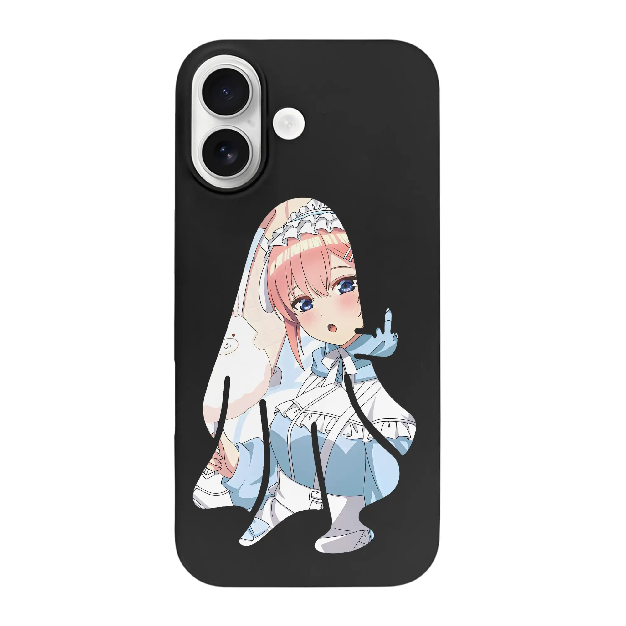 五等分の花嫁 グッズ 中野 一花 - iPhone 17 シリーズ シリコンケース 薄型 耐衝撃 指紋防止 ソフトタッチカバー 精密フィット 傷防止 保護ケース iPhone 17/17 Air/17 Pro/17 Pro Max 対応